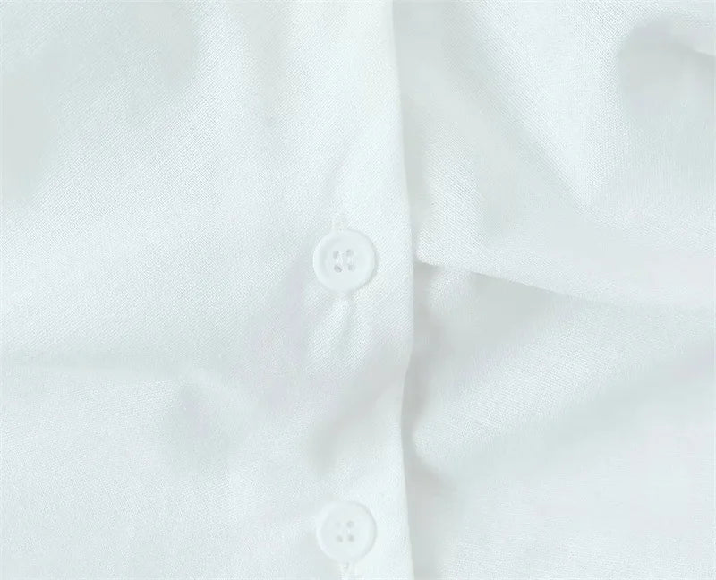 Women Button Up White Sleeveless The Ultimate Muse Collar Maxi Dress