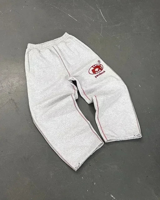 Yu-Gi-Oh Baggy Sweatpants Men Casual Pants Gym Trousers Y2k Pants Elastic Waist American Streetwear 2000s Joggings Men Clothing